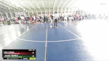 48 lbs Cons. Round 2 - Koa Cabael, Northside Wrestling Club vs Jayden Trimble, Sanderson Wrestling Academy