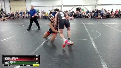 160 lbs Round 4 (8 Team) - Liam Dillon, Kraken vs Keanu Garcia, Rough House