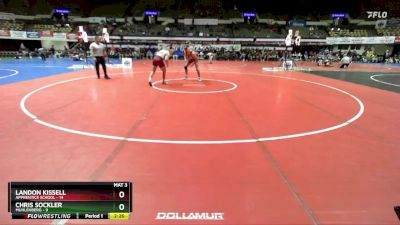 165 lbs Champ Round 1 (16 Team) - Landon Kissell, Apprentice School vs Chris Sockler, Muhlenberg