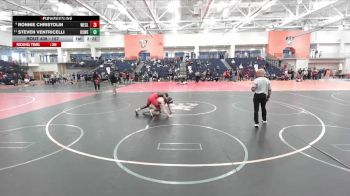 157 lbs Cons. Round 6 - Steven Ventricelli, Oswego State vs Ronnie Christolin, Wesleyan (CT)