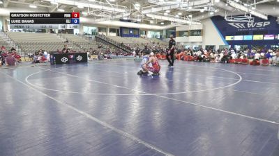 150 lbs Grayson Hostetter, Pennsylvania vs Luke Banas, Illinois