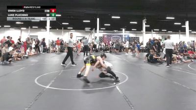 96 lbs Round 5 (6 Team) - Owen Lloyd, Xtreme Team vs Luke Pluchino, Mat Warriors