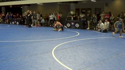 49 lbs Cons. Quarters - Greyson Waag, Keystone Kids Wrestling Club vs Axel Roberts, Bobcat Wrestling Club