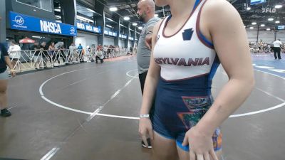 126 lbs Rr Rnd 3 - Clover Couillard, Indiana Outlaws Teal vs Cecilia Verrilli, Steel Valley Vixens