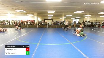 150 lbs Quarterfinal - Vehaan Keswani, MetroWest United vs William Warner, Bonny Eagle