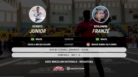 Benjamin Franzé vs Kennyo Junio 2025 ADCC Brazilian Nationals