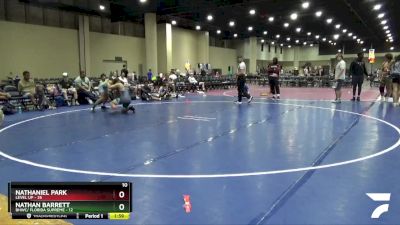 150 lbs 6th Wrestleback (32 Team) - Nathan Barrett, BHWC/ Florida Supreme vs Nathaniel Park, Level Up