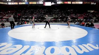 140 lbs 1st Place Match - Olivia Bezdicek, Jerome vs Emma Stansell, Kuna