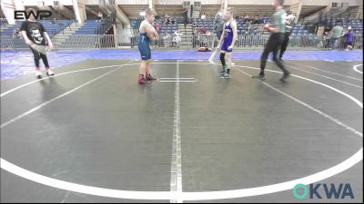 100 lbs Final - Anderson Brown, Liberty Warriors Wrestling vs Talon Peterpaul, Chickasha Youth Wrestling