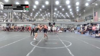 285 lbs Round 2 (8 Team) - Aidan Martorano, EsteBuilt Patriots vs Jake Saravia, Pirates WC