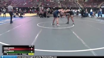 5A 220 lbs Quarterfinal - Seth Brock, Eagle vs Cash Weeks, Middleton