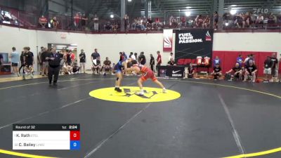 65 kg Round Of 32 - Kollin Rath, Steller Trained vs Carter Bailey, Lvwc