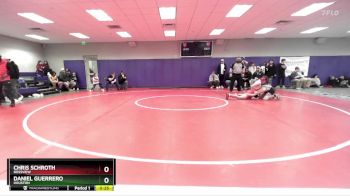 120 lbs Cons. Round 6 - Chris Schroth, Rossview vs Daniel Guerrero, Houston