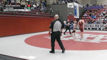 165 lbs Semifinal - Leland Hardcastle, Montgomery Bell Academy vs Jon Cross, McCallie School