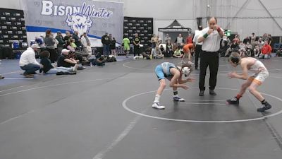 76 lbs Round 1 (6 Team) - Clayton Otterbacher, Team PA/USA vs John Cambra, Revival White