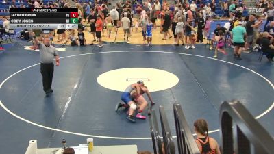 110/115 Round 1 - Jayden Brink, PA vs Cody Jones, NJ