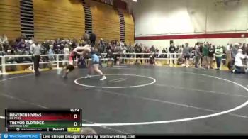 182 lbs Cons. Round 3 - Brayden Hymas, Big Piney vs Trevor Eldridge, Cheyenne East