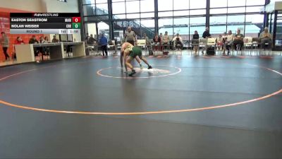 144-150 A Round 1 - Nolan Weiser, Cedar Rapids Kennedy vs Easton Seastrom, Marion