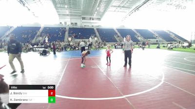 61 lbs 3rd Place - Johnathan Bandy, San Clemente vs Kane Zambrano, TUF CA Wrestling Academy