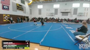 Cons. Semi - Xavier Bang, Riverton Middle School vs Sadie Goldsberry, Riverton Middle School