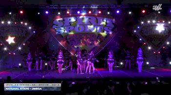 National Stars - Omega [2026 L4.2 Senior - D2 - Medium Day 2] 2026 Spirit Sports Myrtle Beach Nationals