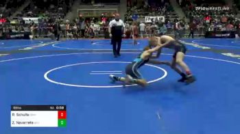 96 lbs Consolation - Ryder Schulte, Grindhouse Wrestling vs Zayn Navarrete, Nb Elite