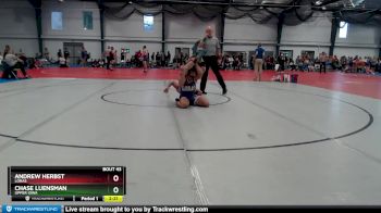 165 lbs Quarterfinal - Chase Luensman, Upper Iowa vs Andrew Herbst, Loras