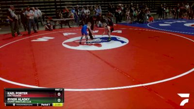 49 lbs Cons. Round 3 - Kael Porter, CWC Thunder vs Ryker Hladky, Casper Wrestling Club