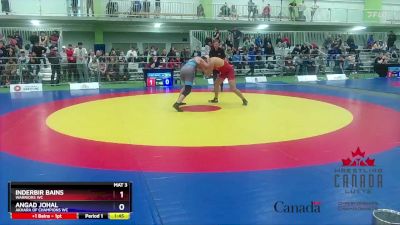 80kg Cons. Round 3 - Inderbir Bains, Warriors WC vs Angad Johal, Akhara Of Champions WC