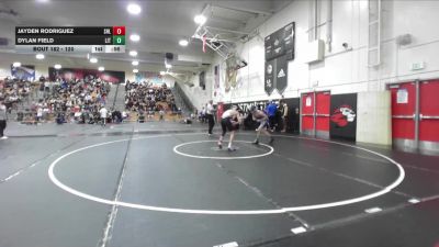 120 lbs Cons. Round 1 - Jayden Rodriguez, Shadow Hills vs Dylan Field, Littlerock