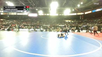 5A 157 lbs Cons. Round 1 - Eli Bojorquez, Hillcrest vs Landen Orthman, Burley