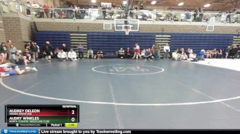 114/120 Semifinal - Audry Winkles, North Country Wrestling Club vs Audrey Deleon, Weiser Wrestling