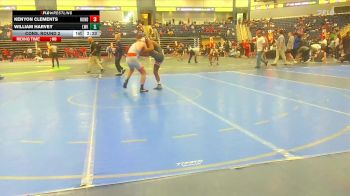 133 lbs Cons. Round 2 - William Harvey, SOT/DOZ vs Kenyon Clements, Huntingdon