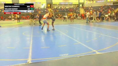 133 lbs Cons. Round 2 - William Harvey, SOT/DOZ vs Kenyon Clements, Huntingdon