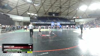 77 lbs Cons. Round 4 - Garrett Ede, White River Hornets Wrestling Club vs Lorenzo Rodriguez, Mount Vernon Pitbulls Wrestling