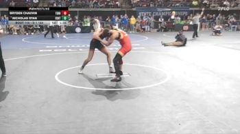 D 1 150 lbs Champ. Round 1 - Nicholas Stan, Fontainebleau vs Bryden Chauvin, Terrebonne