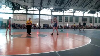 110-123 lbs Cons. Round 2 - Ayla Rushing, Highland Bulldog Jr. Wrestling vs Maddison Wickham, Sterling Elite
