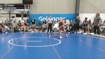 129 lbs Rr Rnd 7 - Mac Johnson, NC United - BHS vs Brayden Boccia, DoughBoy WC - BHS