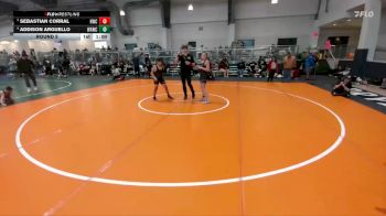 135 lbs Round 5 - Sebastian Corral, Hornet Wrestling Club vs Addison Arguello, West Amarillo Wrestling Club