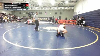 190 lbs Champ. Round 1 - Michael Vasselle, Northview vs Eugenio Escalona Henderson, La Mirada