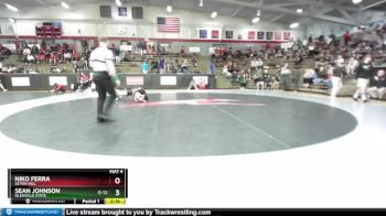 141 lbs Champ. Round 1 - Niko Ferra, Seton Hill vs Sean Johnson, Glenville State