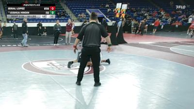 190 lbs Consi Of 16 #2 - Jerial Lopez, Methuen vs Joshua Hindin, Foxborough