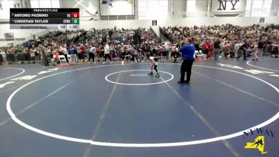 75 lbs Quarterfinal - Antonio Pazmino, VHW Club vs Christian Taylor, Columbia Youth Wrestling Club