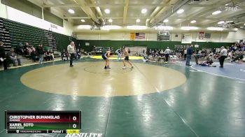 157 lbs Champ. Round 2 - Christopher Bumanglag, Mariner vs Xariel Soto, River Ridge