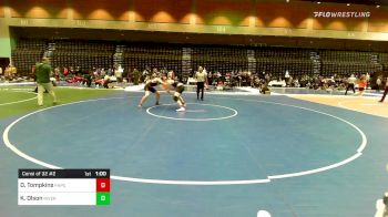 145 lbs Consi Of 32 #2 - Demetri Tompkins, Foothill (Palo Cedro) vs Kaden Olson, Riverton