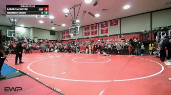 106 lbs Consi Of 16 #2 - Robert McIntyre, Okmulgee vs Jeremiah Simon, Tulsa Hale