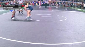 D1-144 lbs Cons. Round 2 - Lucas Harper, Macomb Dakota vs Jeremiah Denson, St Clair Shores Lakeview