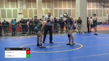 Consolation - John Ridle, Gardner-Webb-UN vs Easton Griffin, University Of Mount Olive