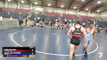 126 lbs Champ Round 1 (16 Team) - Layne Kleimann, Utah Gold vs Joshua Kawaiaea, Hawaii 2