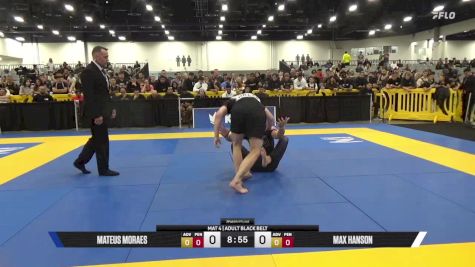 Max Hanson vs Mateus Moraes 2025 World IBJJF Jiu-Jitsu No-Gi Championship